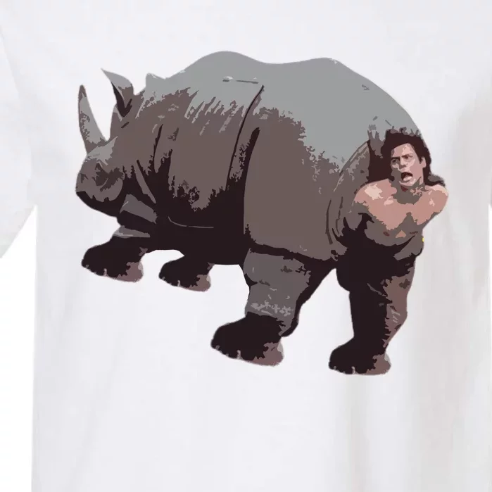 Ace Rhino Funny Garment-Dyed Heavyweight T-Shirt