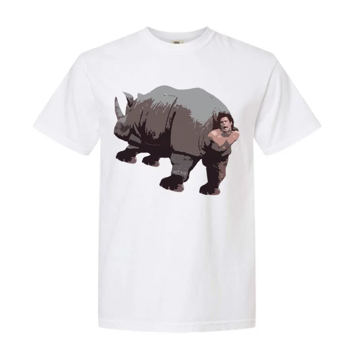 Ace Rhino Funny Garment-Dyed Heavyweight T-Shirt