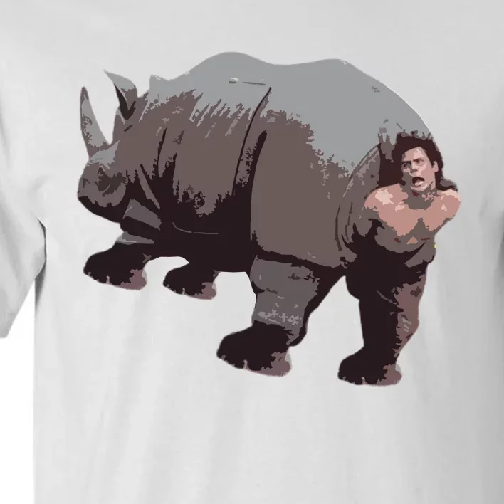 Ace Rhino Funny Tall T-Shirt