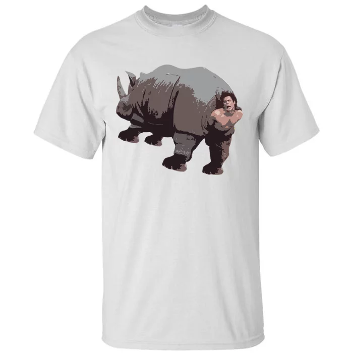 Ace Rhino Funny Tall T-Shirt