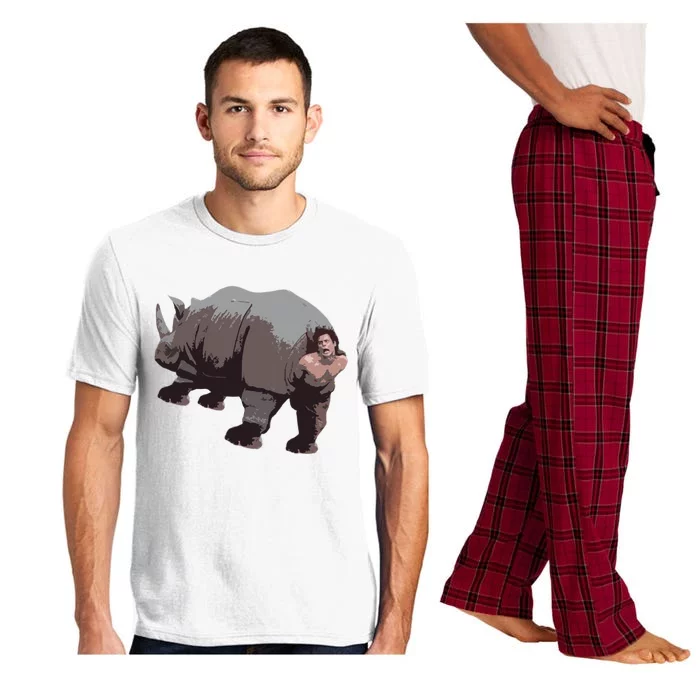 Ace Rhino Funny Pajama Set