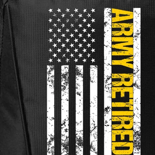 Army Retired Gift Military U.S. Army Retirement City Backpack