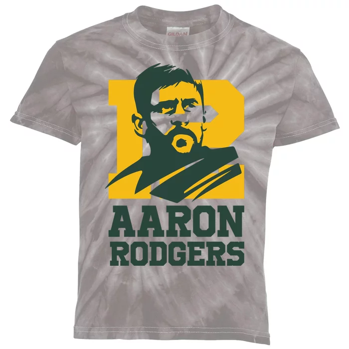 Aaron Rodgers Green Bay Kids Tie-Dye T-Shirt