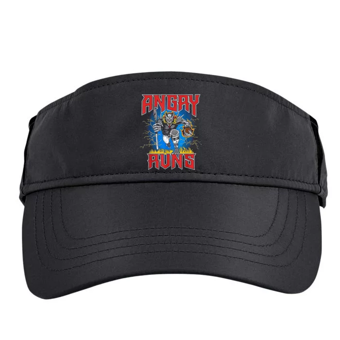 Angry Runs Good Morning Adult Drive Performance Visor