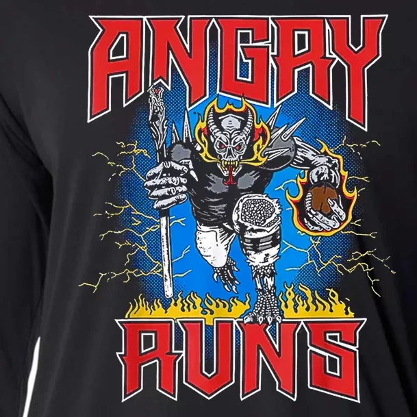 Angry Runs Good Morning Cooling Performance Long Sleeve Crew