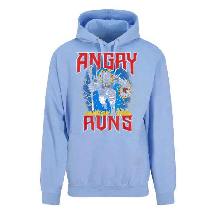 Angry Runs Good Morning Unisex Surf Hoodie