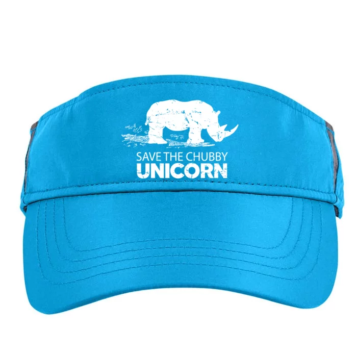 Animal Rhino Gift Save The Chubby Unicorns Gift Rhinoceros Gift Adult Drive Performance Visor