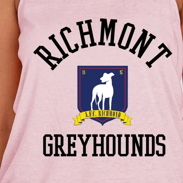 AFC Richmond Greyhounds Women's Knotted Racerback Tank