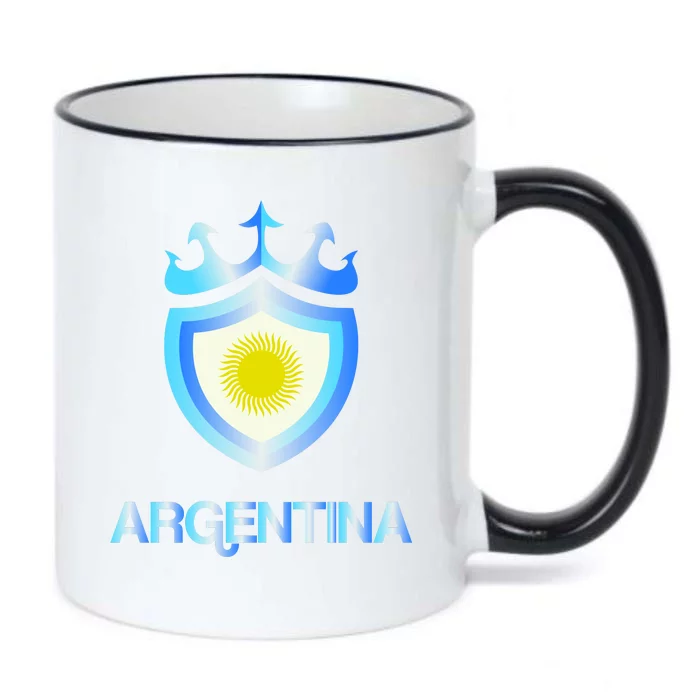 Argentina Black Color Changing Mug