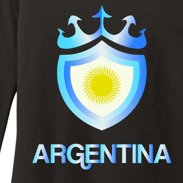 Argentina Womens CVC Long Sleeve Shirt