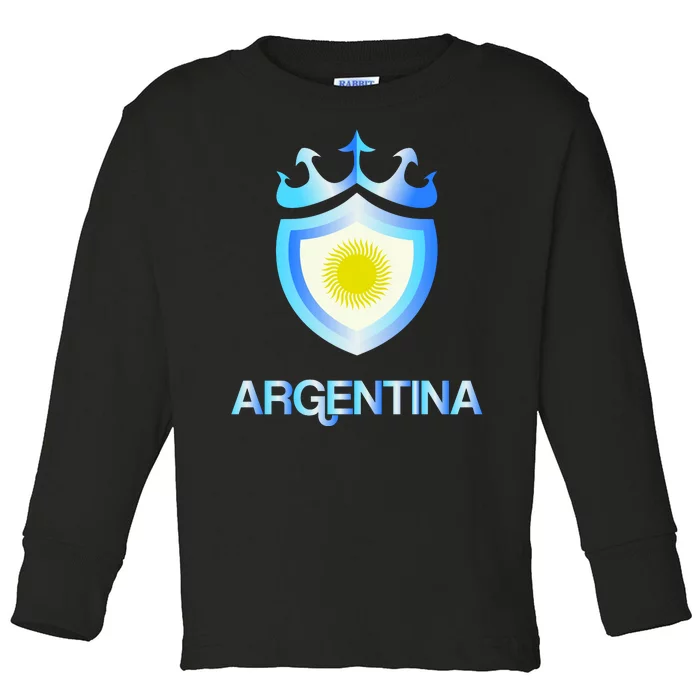 Argentina Toddler Long Sleeve Shirt