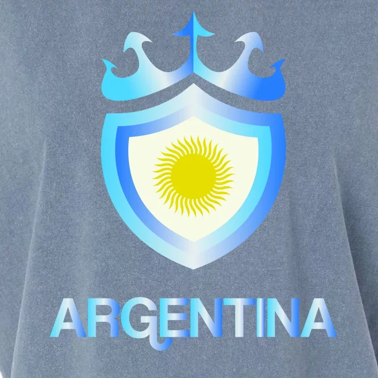 Argentina Garment-Dyed Women's Muscle Tee