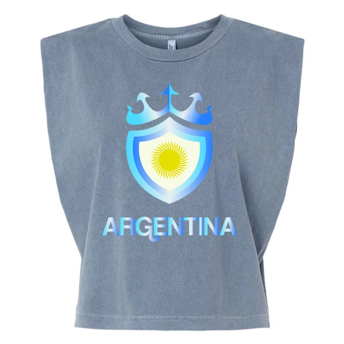 Argentina Garment-Dyed Women's Muscle Tee