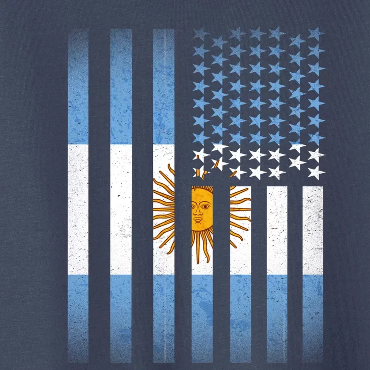 Argentina American Flag Toddler T-Shirt