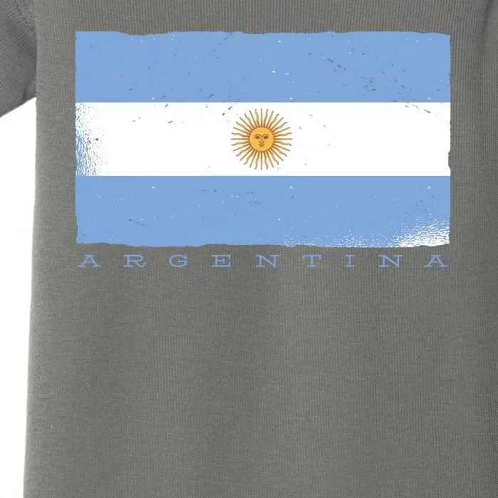 Argentina Flag Baby Bodysuit