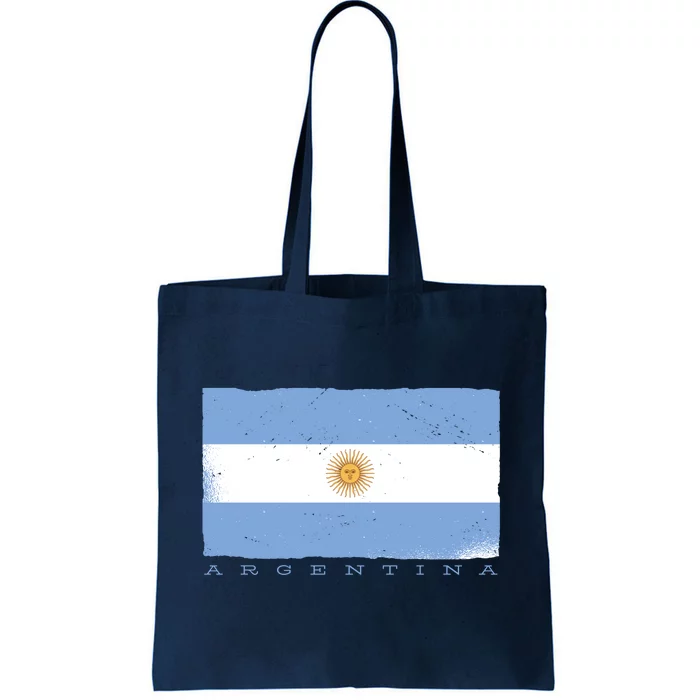 Argentina Flag Tote Bag