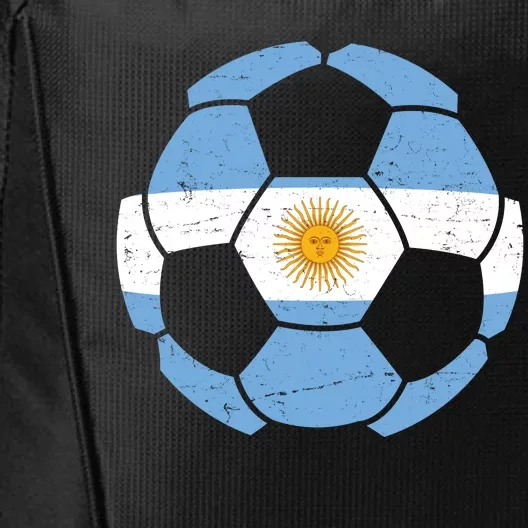 Argentina Flag Soccer Team Ball Futball City Backpack