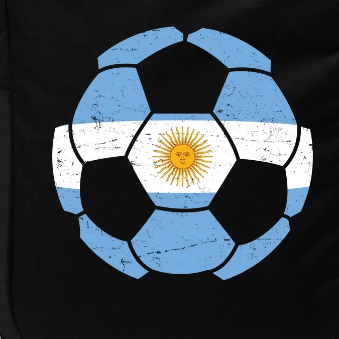 Argentina Flag Soccer Team Ball Futball Impact Tech Backpack