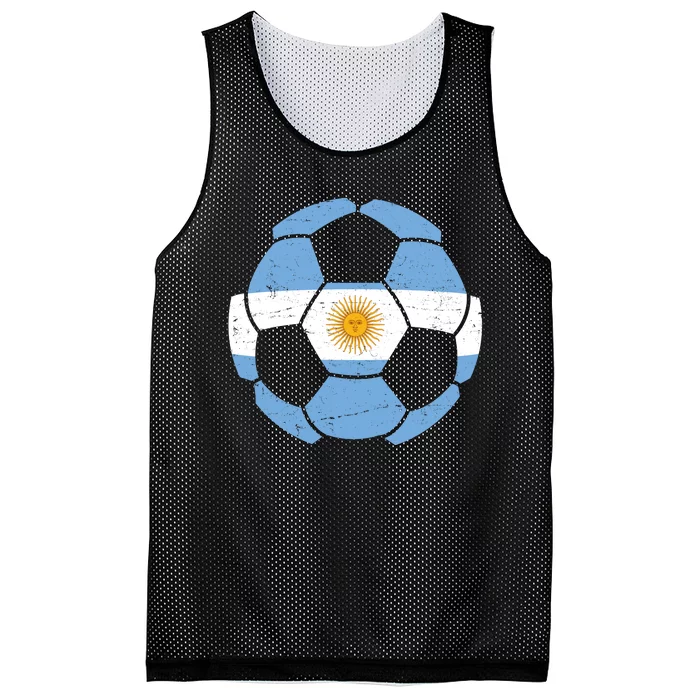 Argentina Flag Soccer Team Ball Futball Mesh Reversible Basketball Jersey Tank