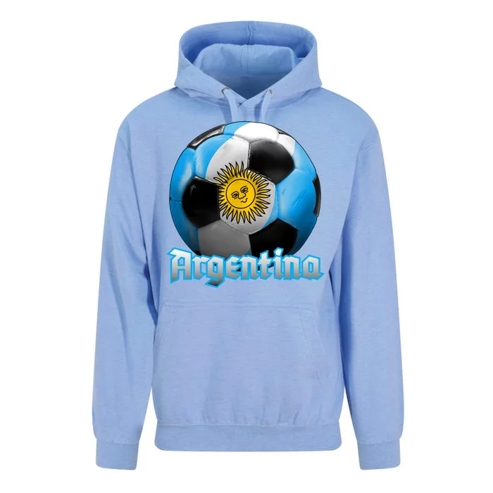 Argentina Soccer Logo Unisex Surf Hoodie