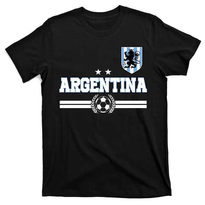 Argentina Soccer Team Fan Logo T-Shirt