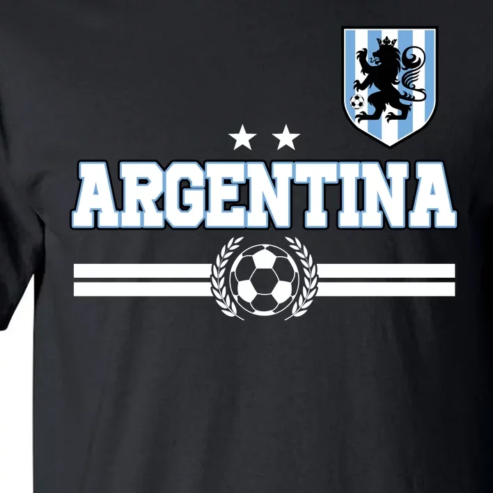 Argentina Soccer Team Fan Logo Tall T-Shirt