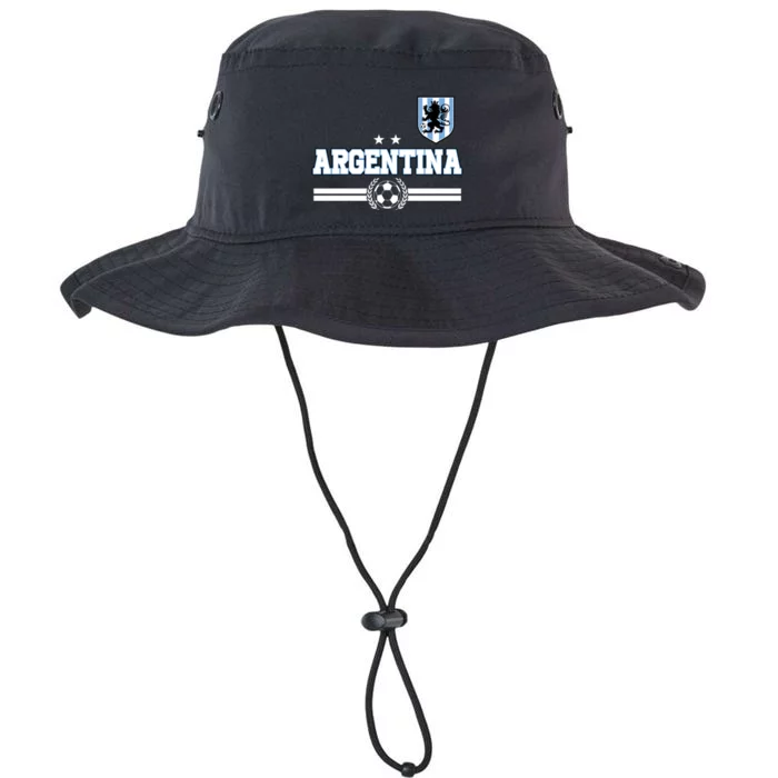 Argentina Soccer Team Fan Logo Legacy Cool Fit Booney Bucket Hat