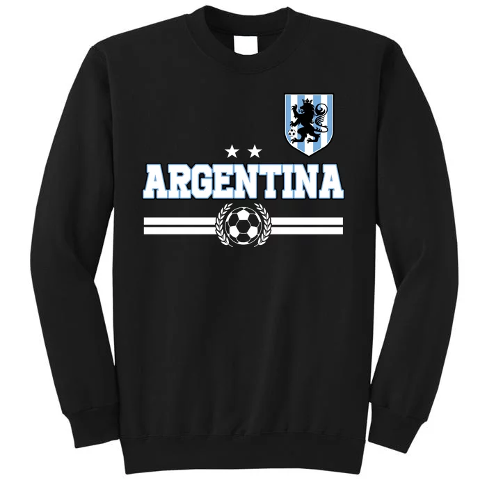 Argentina Soccer Team Fan Logo Tall Sweatshirt