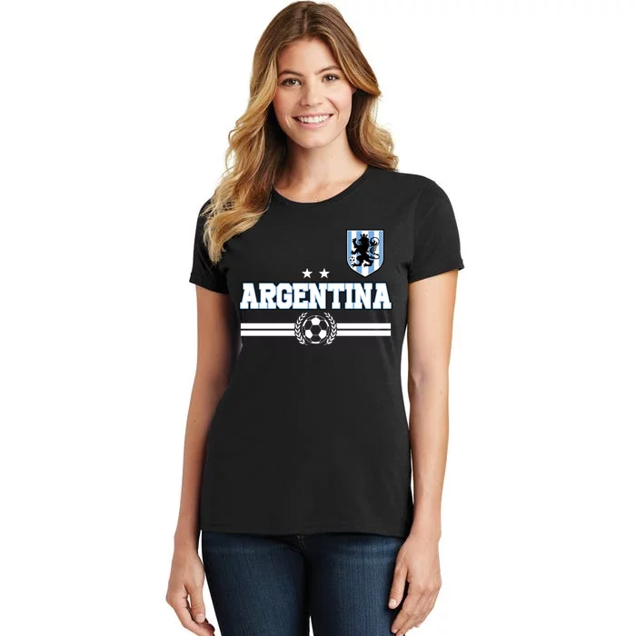 Argentina Soccer Team Fan Logo Women's T-Shirt