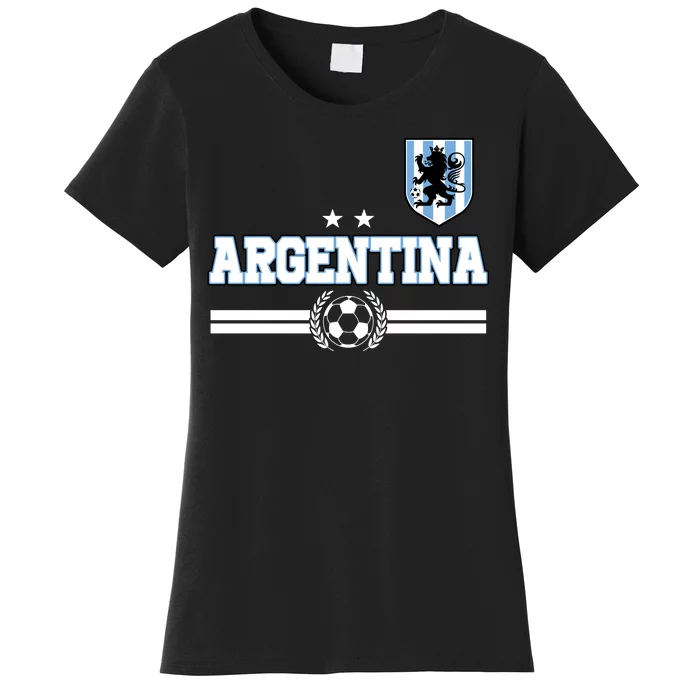 Argentina Soccer Team Fan Logo Women's T-Shirt