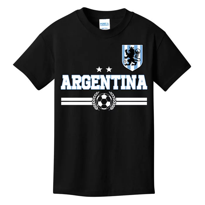 Argentina Soccer Team Fan Logo Kids T-Shirt