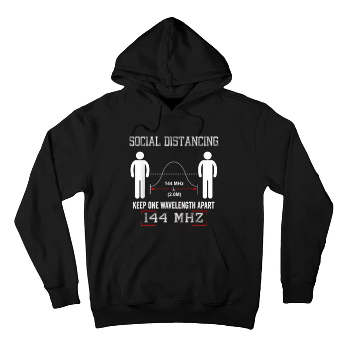 Amateur Radio Ham Social Distancing Ham Radio Operator Hoodie