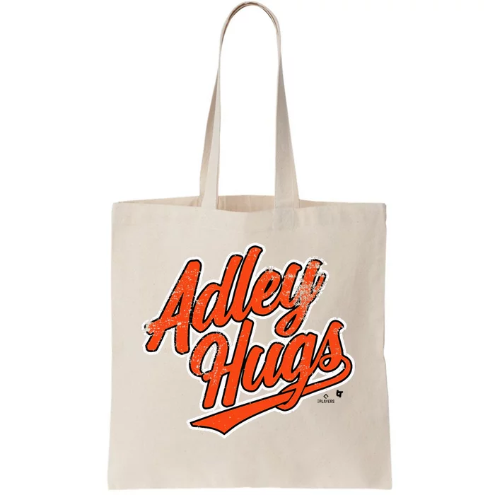 A.D.L.E.Y R.U.T.S.C.H.M.A.N Hug Script Baltimore Baseball Tote Bag