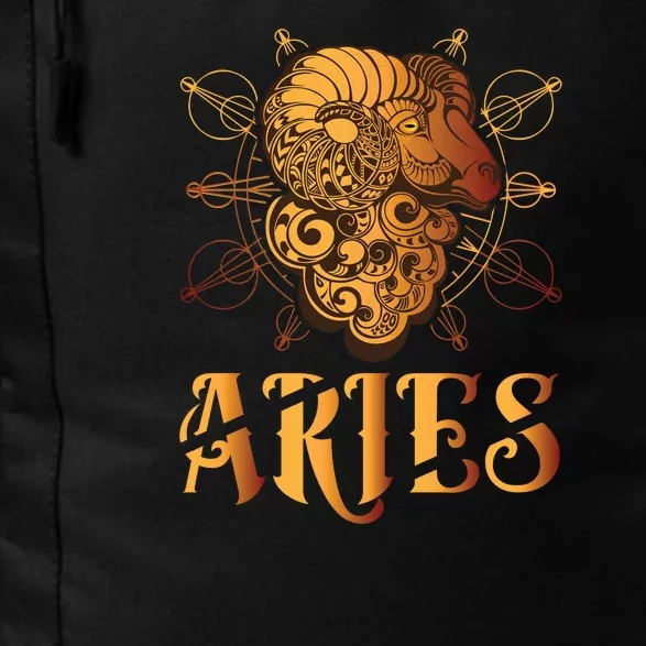 Aries goat Zodiac Daily Commute Backpack