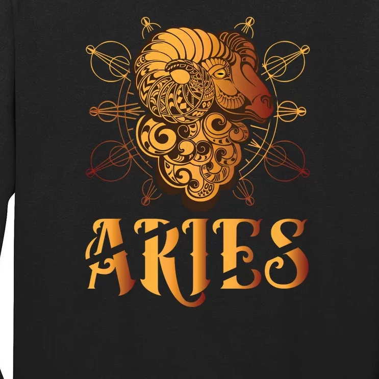 Aries goat Zodiac Tall Long Sleeve T-Shirt