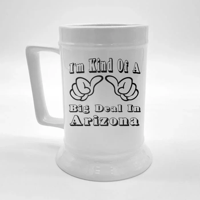 Arizona Big Deal Front & Back Beer Stein