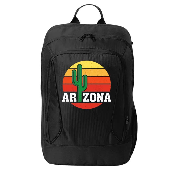 Arizona Cactus Sunset City Backpack