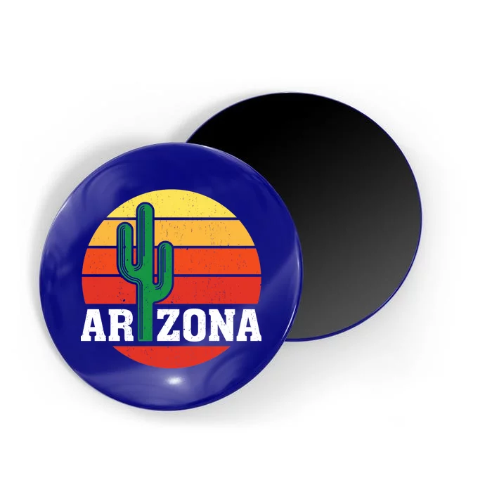 Arizona Cactus Sunset Magnet