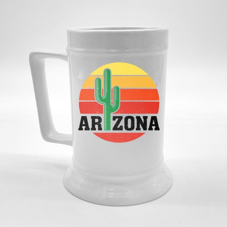 Arizona Cactus Sunset Beer Stein