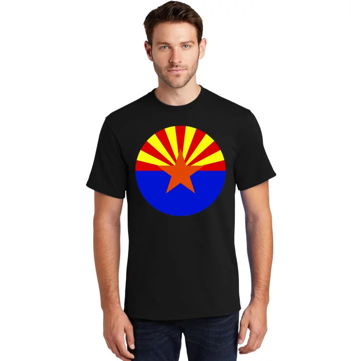 Arizona Circle Flag Tall T-Shirt