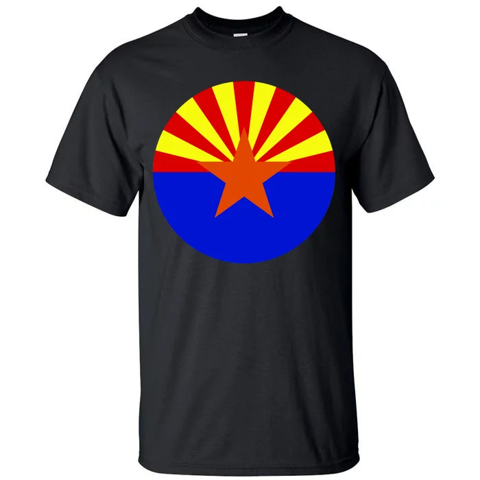 Arizona Circle Flag Tall T-Shirt