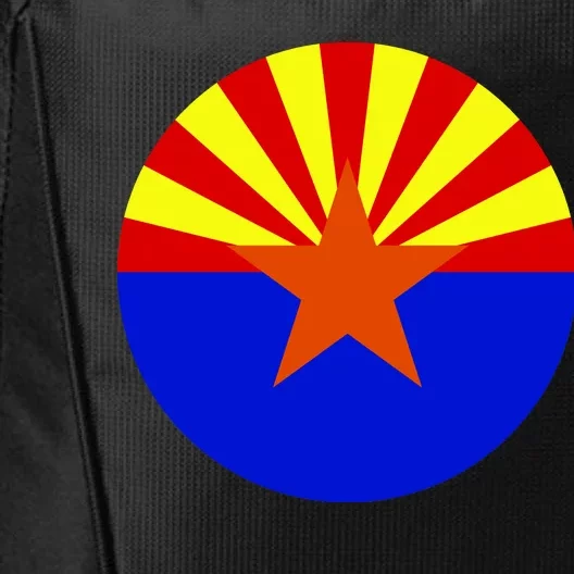 Arizona Circle Flag City Backpack