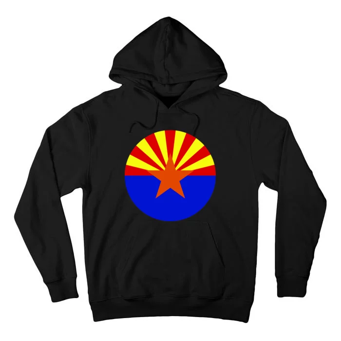 Arizona Circle Flag Tall Hoodie