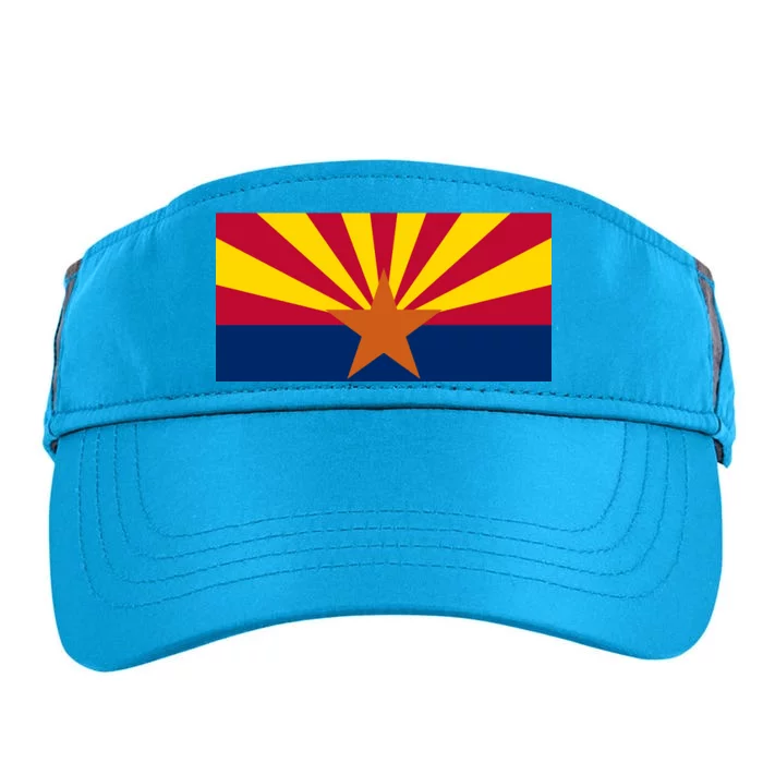 Arizona Flag Adult Drive Performance Visor