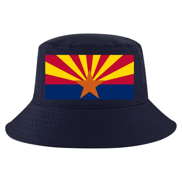 Arizona Flag Cool Comfort Performance Bucket Hat