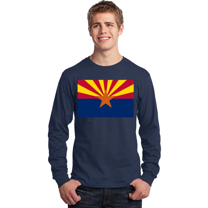 Arizona Flag Tall Long Sleeve T-Shirt