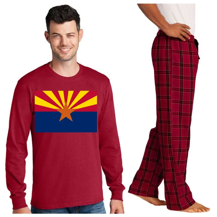 Arizona Flag Long Sleeve Pajama Set