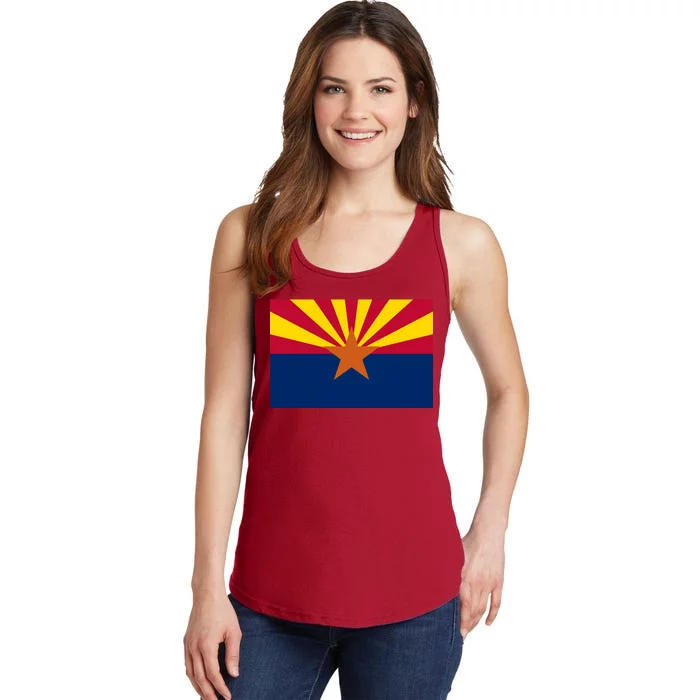 Arizona Flag Ladies Essential Tank