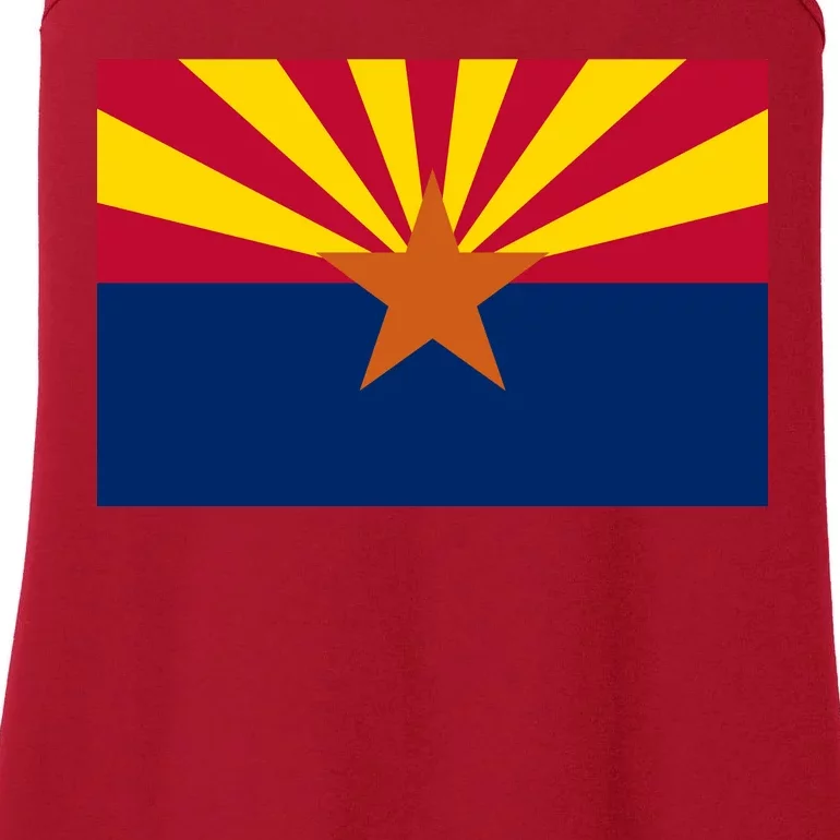 Arizona Flag Ladies Essential Tank