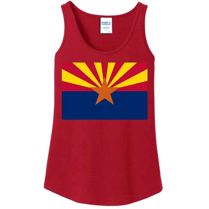 Arizona Flag Ladies Essential Tank